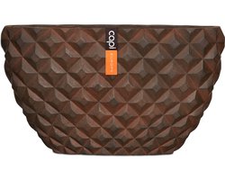 Capi Europe - Bloempot ovaal Heraldry 82x39 roest
