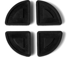 Capi Europe - Bloempot pads outdoor zwart - 5x5 - Zwart - Capi Accessoires