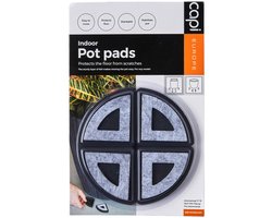Capi - Pot Pads - Potvoetjes - vloerbeschermer - Voor Vierkant En Ronde Potten - 2 Setjes