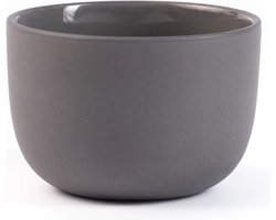 Cappuccino kopje 180ml - Grijs - Handgemaakt – Keramiek – Koffiekopjes – Espressomachine - Barista Essentials