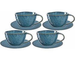 Cappuccinotassen Matera 180 ml Set van 4