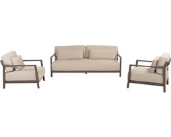 Capresi stoel bank loungeset 3 delig terre 4 Seasons Outdoor