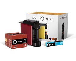Capsule Koffiezetapparaat - Koffie Machine - Koffie Zetten - Gesloten Capsulesysteem - 0.8 Liter - Rood Geel