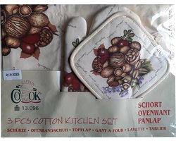 Captain Cook - 3 delige keukenset