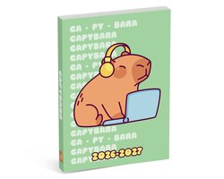 Capybara Schoolagenda 2026/2027 internationaal - Groen