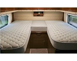 Caravan Matras Op Maat - Koudschuim - Frans Schuin Hoek - 2 persoons