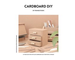 Cardboard DIY by Itoshige Studio 20 Templates for Mini Furniture & Storage