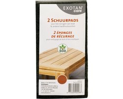 CARE ONDERHOUDSMIDDEL SCHUURPADS GROEN 2 STUKS