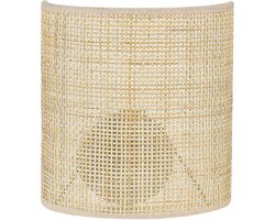 CARIO - Wandlamp - Natuurlijk - Rotan