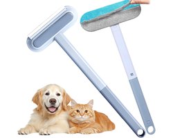 carmdering - Pet Hair Remover - Pet Silent Hair Removal Gloves - Borstel voor Het Verwijderen Van Haren Van Huisdieren - Pet Grooming Glove - Hair Removal Gloves - Zachte Deshedding Borstel - Herbruikbare - Voor Huisdieren en Meubels - Lang/Kort Haar