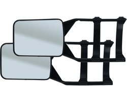 Carpoint Caravanspiegels Set 2 stuks - Vlak glas - Links en rechts - Spiegel 155x110mm
