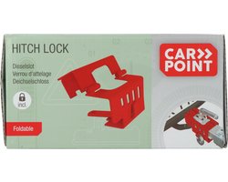 Carpoint Disselslot Deelbaar met Discusslot | Disselslot voor Aanhanger, Caravan, Trailer