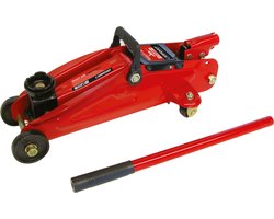 Carpoint Verrijdbare Garagekrik – 2.000 kg – Stevige Stalen Constructie – Ideaal voor Onderhoud & Bandenwissel