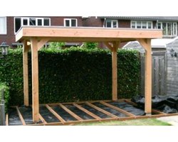 Carport Overkapping 3 x 4 meter Geïmpregneerd