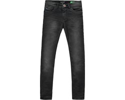 Cars Jeans Jongens Jog Jeans BURGO slim fit - Black Used - Maat 164