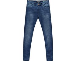 Cars Jeans Jongens Jog Jeans BURGO slim fit - Dark Used - Maat 164