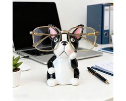 Cartoon Hond Sculptuur Brillenhouder - Dierlijke Brilstandaard, Decoratief Ornament voor Brillen en Accessoires