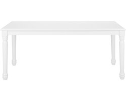 CARY - Eettafel - Wit - 90 x 180 cm - MDF