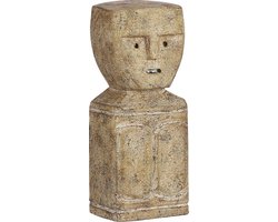 Casa Vivante Beeld - L9 x B7 x H21,5 cm - Albizia Hout - Bruin