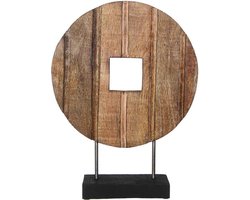 Casa Vivante sarone beeld bruin maat in cm: 34 x 10 x 45 - BRUIN