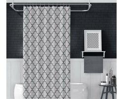 Casabueno 2111 - Douchegordijn 100x200 cm - Waterdicht - Sneldrogend en Anti Schimmel -Wasbaar en Duurzaam - Badkamer Gordijn