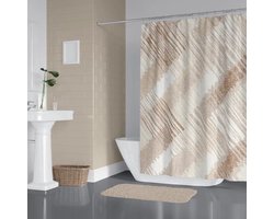 Casabueno 4250 - Douchegordijn 120x200 cm - Badkamer Gordijn - Shower Curtain - Waterdicht - Sneldrogend en Anti Schimmel -Wasbaar en Duurzaam