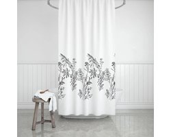 Casabueno - Douchegordijn 180x200 cm - Badkamer Gordijn - Waterdicht - Sneldrogend - Anti Schimmel - Wasbaar - Duurzaam
