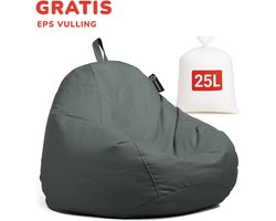 Casacomfy – Pear Original – Zitzak – Antraciet – Ergonomisch Ontwerp – Binnen & Buiten – Volwassenen & Kinderen