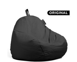 Casacomfy Pear Original - Zitzak Kind & Volwassenen - Binnen & Buiten - Waterbestendig - Zwart