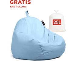 Casacomfy – Pear Original – Zitzak – Lichtblauwe – Ergonomisch Ontwerp – Binnen & Buiten – Volwassenen & Kinderen