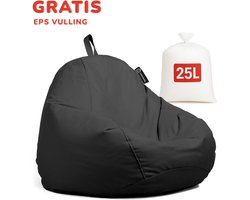 Casacomfy – Pear Original – Zitzak – Zwart – Ergonomisch Ontwerp – Binnen & Buiten – Volwassenen & Kinderen