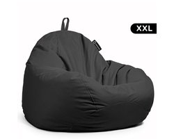 Casacomfy Pear XXL - Complete Grote Zitzak Volwassenen - Binnen & Buiten - Waterafstotend - Zwart
