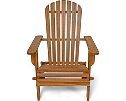 Casaria Adirondack Tuinstoel - Inklapbaar 84x69x94cm - Acacia Hout
