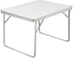 Casaria - Aluminium Inklapbare Tuintafel - Campingtafel - 80x60x68 cm
