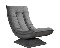 Casaria Fauteuil - Verstelbaar 58x57x84cm - Grijs