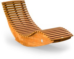 Casaria Ligstoel - FSC®-Gecertificeerd Acaciahout -154x60x78cm