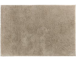 Casilin Badmat Antislip - 60 x 90cm Havana - Katoen - Waterabsorberende Badkamermat - Sneldrogend - Voor Douche en Bad - Wasbare douchemat - Beige, Zand, Taupe