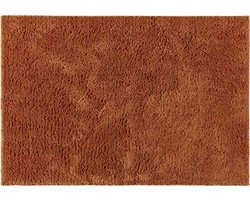 Casilin Badmat Antislip - 60 x 90cm Havana - Waterabsorberende Badkamermat - Sneldrogend - Voor Douche en Bad - 100% Katoen - Wasbare Douchemat - Terracotta, Oranje