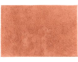 Casilin Badmat Antislip 60x90cm Havana - Waterabsorberende Badkamermat - Wasbaar en Sneldrogend - Voor Douche en Bad - 100% Katoen - Rechthoek - Oranje