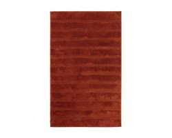 Casilin Badmat Antislip 70x120cm California - Waterabsorberend - Wasbaar en Sneldrogend - Voor Douche en Bad - 100% Katoen - Rechthoek - Terracotta, Oranje
