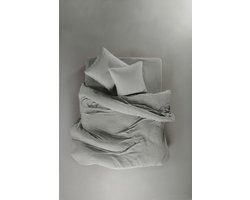 Casilin - Strijkvrij Dekbedovertrek Tencel Satijn - 140x220 - Inclusief 1 Bijhorende Kussensloop - 1 Persoons - 100% TENCEL™ Lyocel - Sage Green