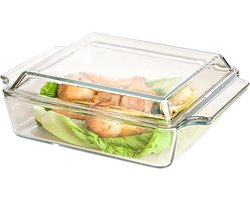 Casserole met Deksel - Kleine Glas Casseroles met Deksel - Ovenbestendig Mini Individuele Magnetron Schaal voor Koken - Kookgerei Magnetron Dishes met Lids