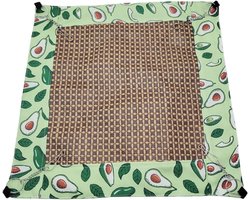 Cat Ferret Hammock - Kleine Dieren Hangmat - Koelende Zomer Hangmat voor Hamsters, Konijnen, Chinchilla's - Groene Avocado