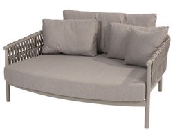 Catalana 2 persoons ligbed met 4 kussens en hoofdkussen cloud Taste 4SO