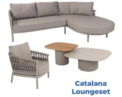 Catalana loungeset incl. tafeltjes en stoel