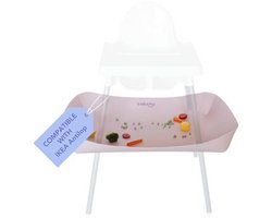 CATCHY - Voedselvanger - Compatibel met IKEA Antilop kinderstoel + 11 andere kinderstoelen - Kinderstoel apart verkocht - Baby & Peuter Voedsel & Mess Catcher - Onder Kinderstoel Accessoire