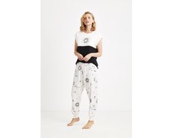 Catherine's - Dames Pyjama Set, Korte Mouwen - S
