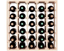 Caverack - Wijnrek - ALDA - Grenen - 30 flessen