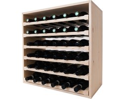 Caverack - Wijnrek - LEO - grenen - 36 flessen
