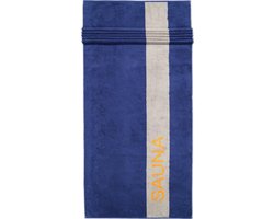 Cawö 6238 80 x 200 cm Katoen Marineblauw 1 stuk(s)